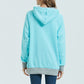 Women's Hoodie with Super-Size Front Travel Pocket, Multi Colours