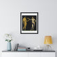 Adam and Eve (circa 1920) by Franz von Stuck, from the Original, Framed Art Print