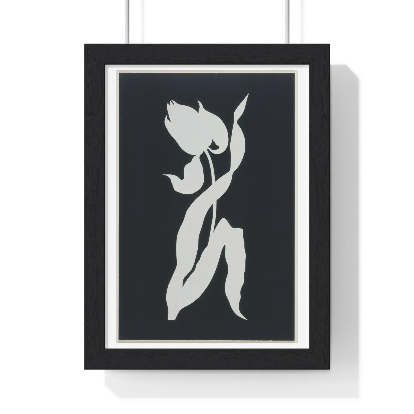 Tulip, Null by Philipp Otto Runge, from the Original, Framed Art Print