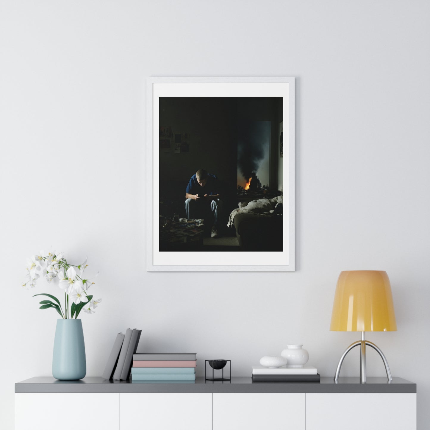 Raw Art II 'Designed by AI' Framed Art Print