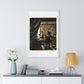 The Allegory of Painting (1666 –1668) by Johannes Vermeer, from the Original, Framed Art Print