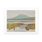 Mount Fuji as Seen from Kashiwabara (1897) by Kazumasa Ogawa Canvas Print from the Original