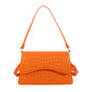 Crocodile Print One Shoulder Crossbody Bag, Candy Colours