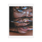 Glitch in the Matrix, Fashion Art Print on Canvas, Stretched