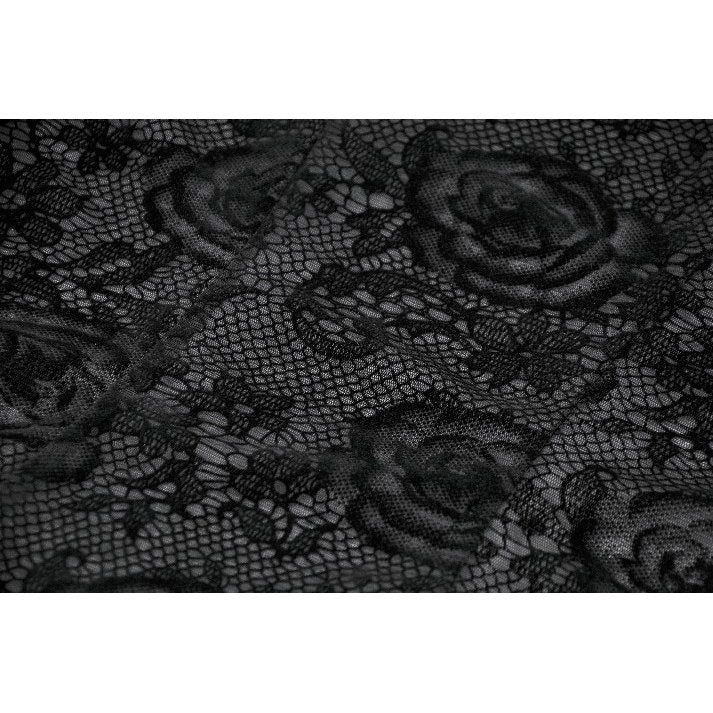 Dark in Love Seraphina Gothic Blouse, Layered Lace Cuffs