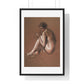 Seated Nude Female Figure by Edwin Austin Abbey from the Original, Framed Art Print