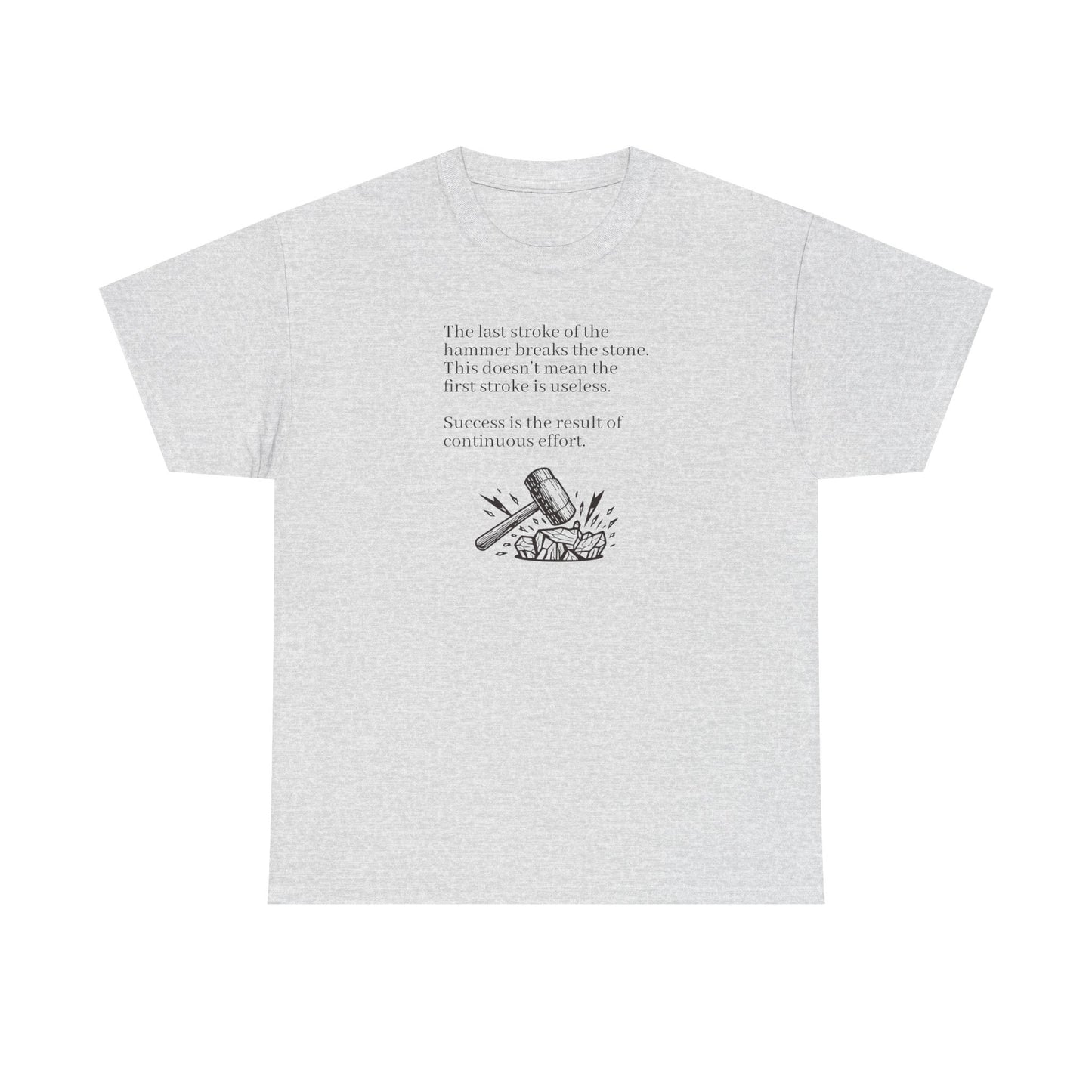 Success is the Result of Continuous Effort, Positive Vibes T-Shirt