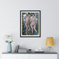 Adam and Eve (1913-1922) Modern Art Painting by Otto Mueller, from the Original, Framed Print