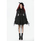 Dark in Love Bellatrix Gothic Embroidered Petticoat Skirt