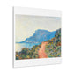 The Corniche Near Monaco (1884) by Claude Monet, Canvas Art Print from the Original