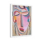 Meditation (1918) Vintage Illustration by Alexej von Jawlensky, Art Print from the Original on Canvas