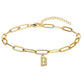 Women's Fashion 'Name Initial Letter' Bracelet