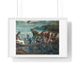 The Raphael Cartoons: The Miraculous Draught of Fishes (1515–1516) from the Original, Framed Art Print