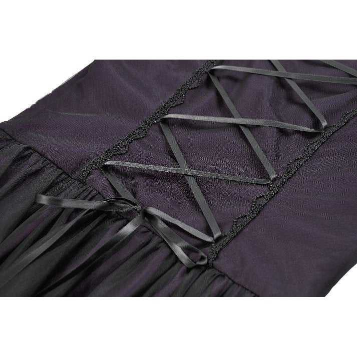Dark in Love Lilith Bell-Sleeve Gothic Maxi Dress