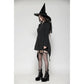 Dark in Love Darya Witchy Bell-Sleeve Shirt Dress