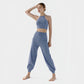 Workout Camisole Loose-Fit Casual Ankle-Banded Trouser Suit, Spring and Summer Collection