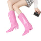 Women's Festival Fashion Rain Boots, Warm Non-Slip Durable Wear-Resistant, Multi Colours