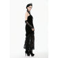 Dark in Love Erzebeth Lace-Up Gothic Arm Warmers
