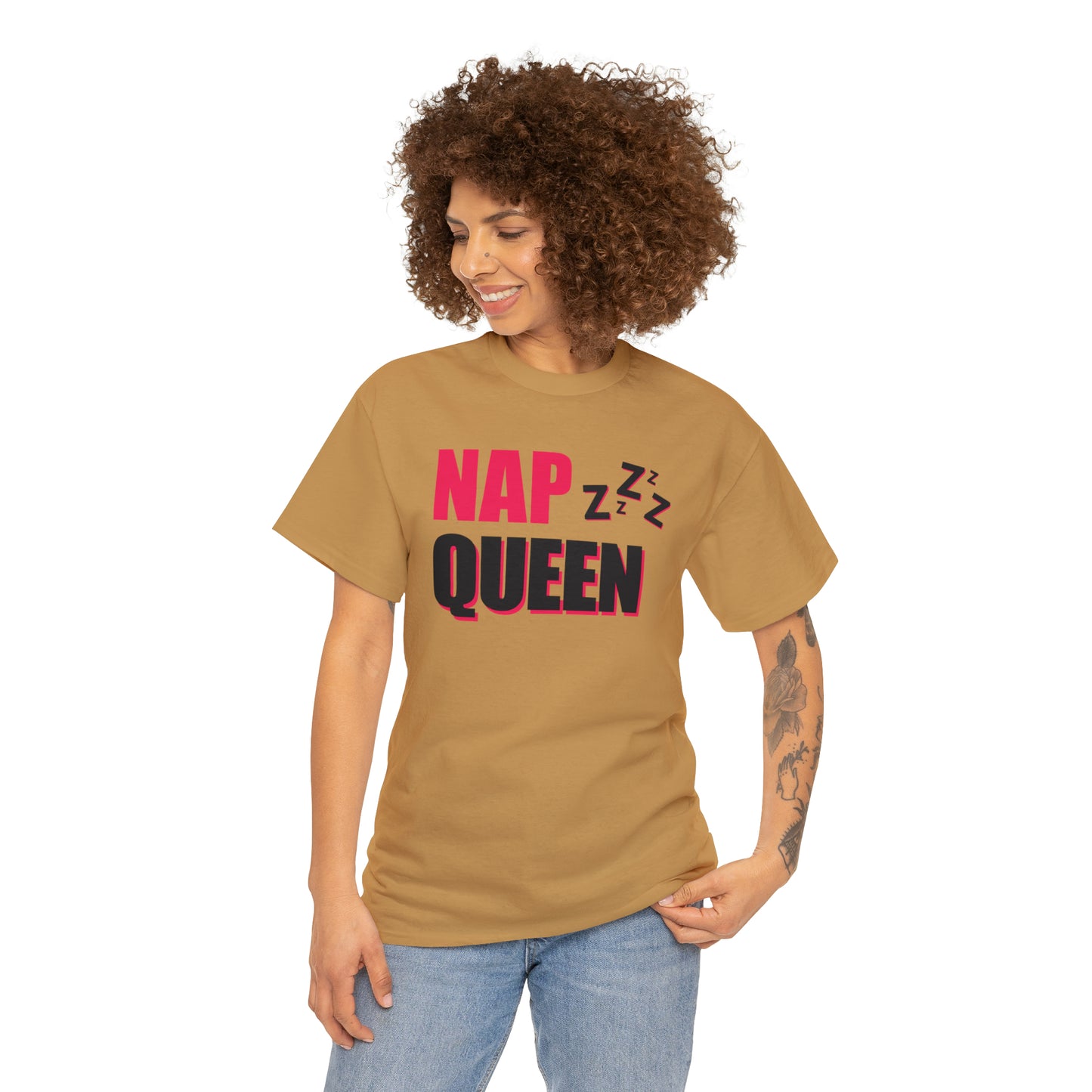 Nap Queen Heavy Cotton T-Shirt