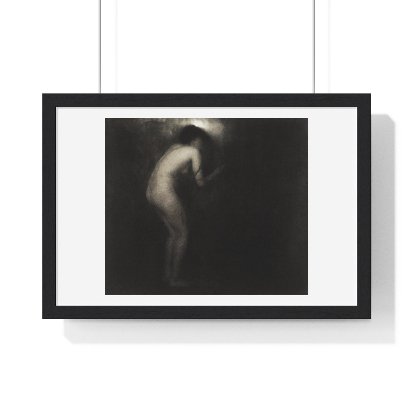 Erotic Vintage Nude 'La Cigale' by Edward Steichen (1879–1973) from the Original, Framed Print