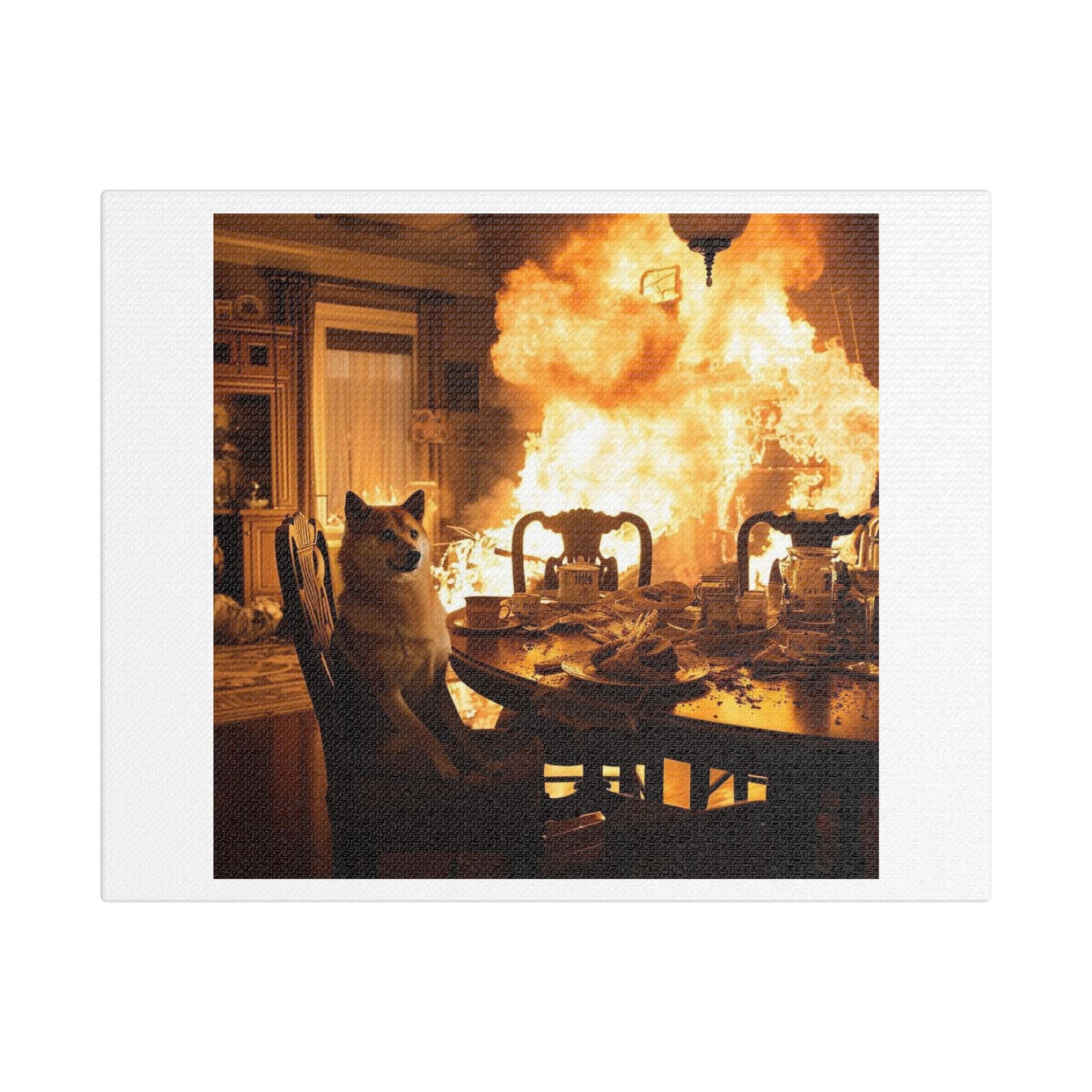 Everything is Going to be Okay, Photorealism 'Designed by AI', Art Print on Canvas