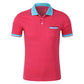 Unisex Fashion Lapel Polo Shirt, Candy Colours