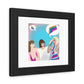 Families And Transexual Digital Art 'Designed by AI' Wooden Framed Print