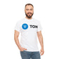 Toncoin #TON #Blockchain Crypto Unisex Heavy Cotton T-Shirt