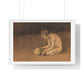 Boy with Skull (1893) by Magnus Enckell, from the Original, Framed Print