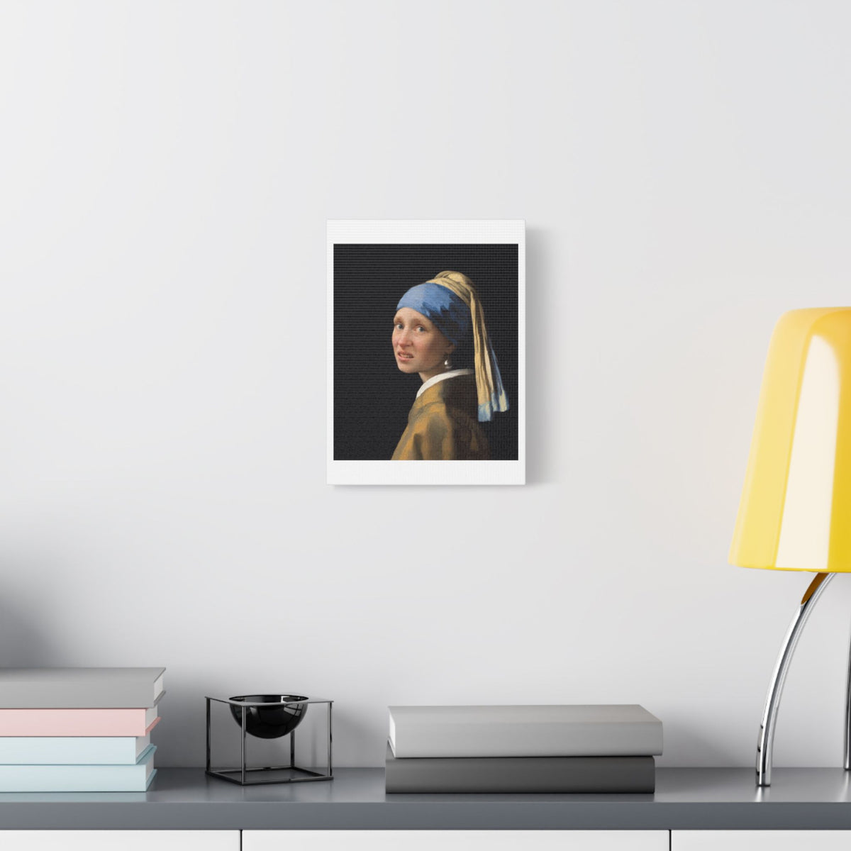 Liberal Woman from the Paris Riots (2026)  Art Print on Satin Canvas, Stretched
