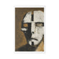 Brutalist Portrait Art II 'Designed by AI' Canvas Art Print