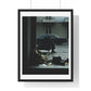 Raw Art Street Scene III 'Designed by AI' Framed Art Print