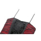 Dark in Love Lilith Red and Black Mesh Panel Goth Gown