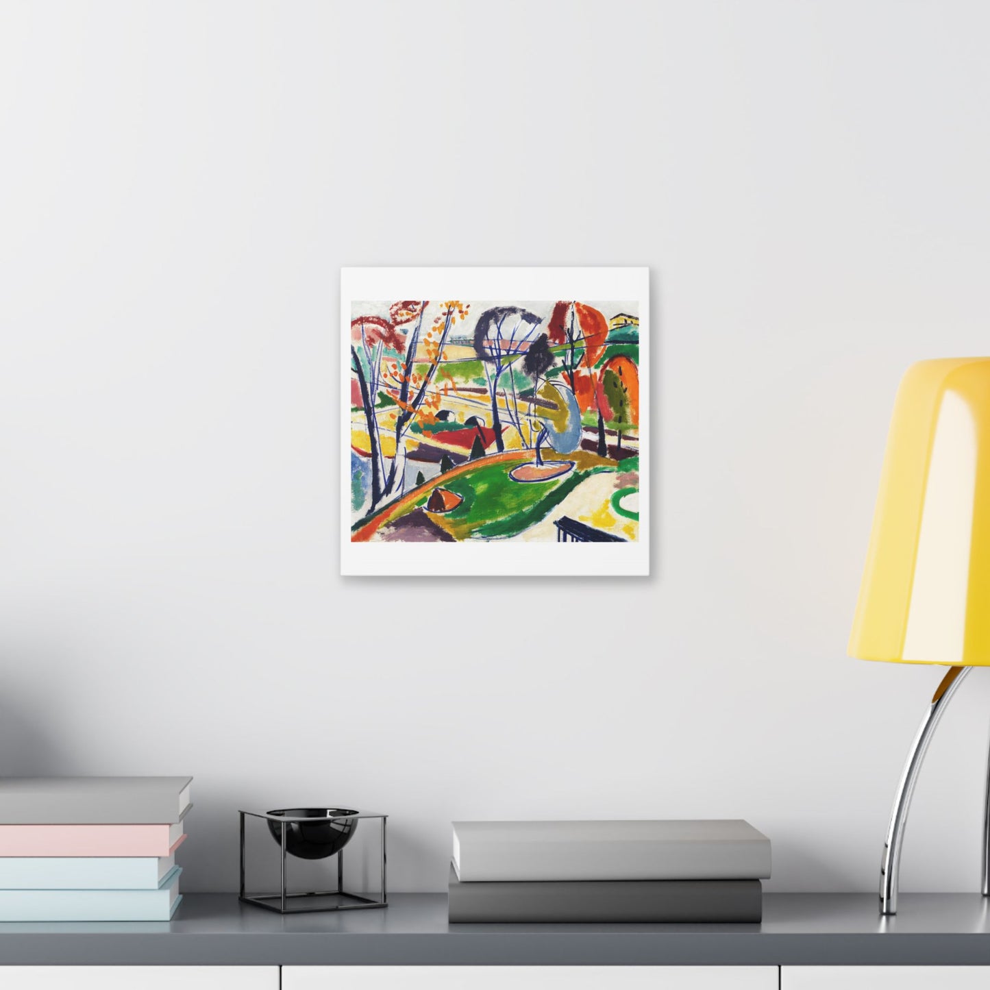 Décor Plat (1915) by Henry Lyman Sayen, from the Original, Canvas Art Print