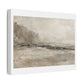Silent Strata of Ivory and Stone, Large Decor Art Print on Canvas