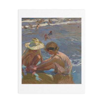 The Wounded Foot (1909) by Joaquín Sorolla y Bastida, from the Original, Art Print on Canvas