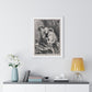 Saint Francis of Assisi in Ecstasy, from the Original Etching, Framed Art Print