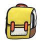 Comic Art Adjustable-Strap Student Backpack