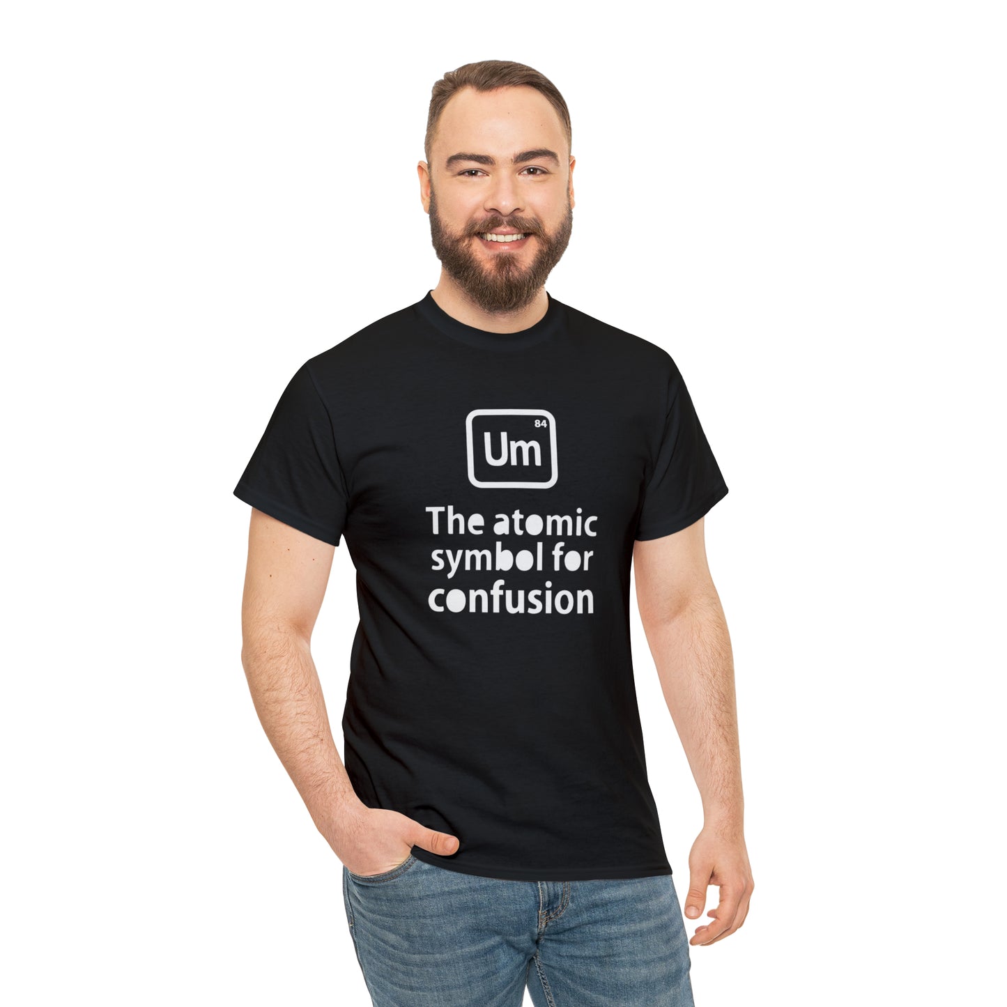 The Atomic Symbol For Confusion, Funny T-Shirt Science Student Gift