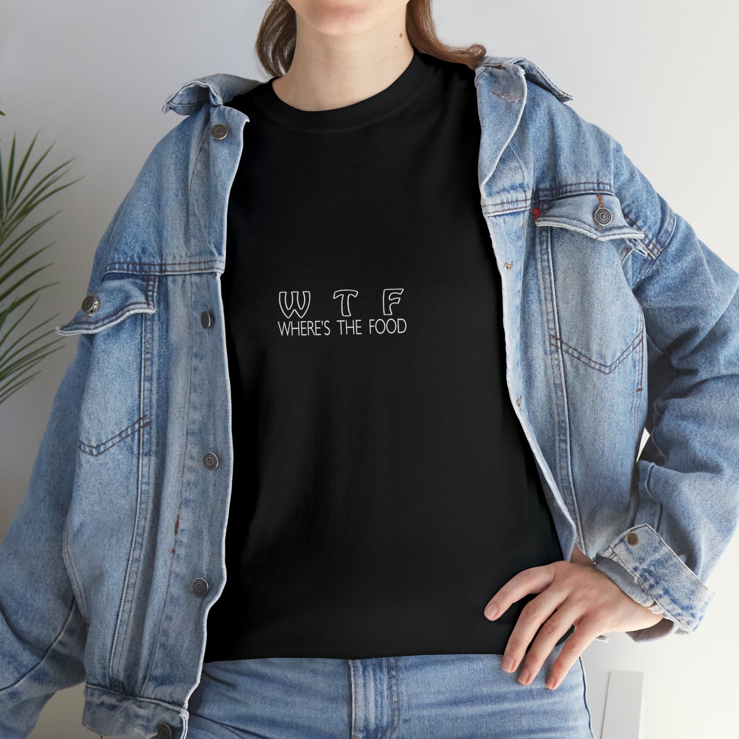 WTF Where's The Food Funny T-Shirt