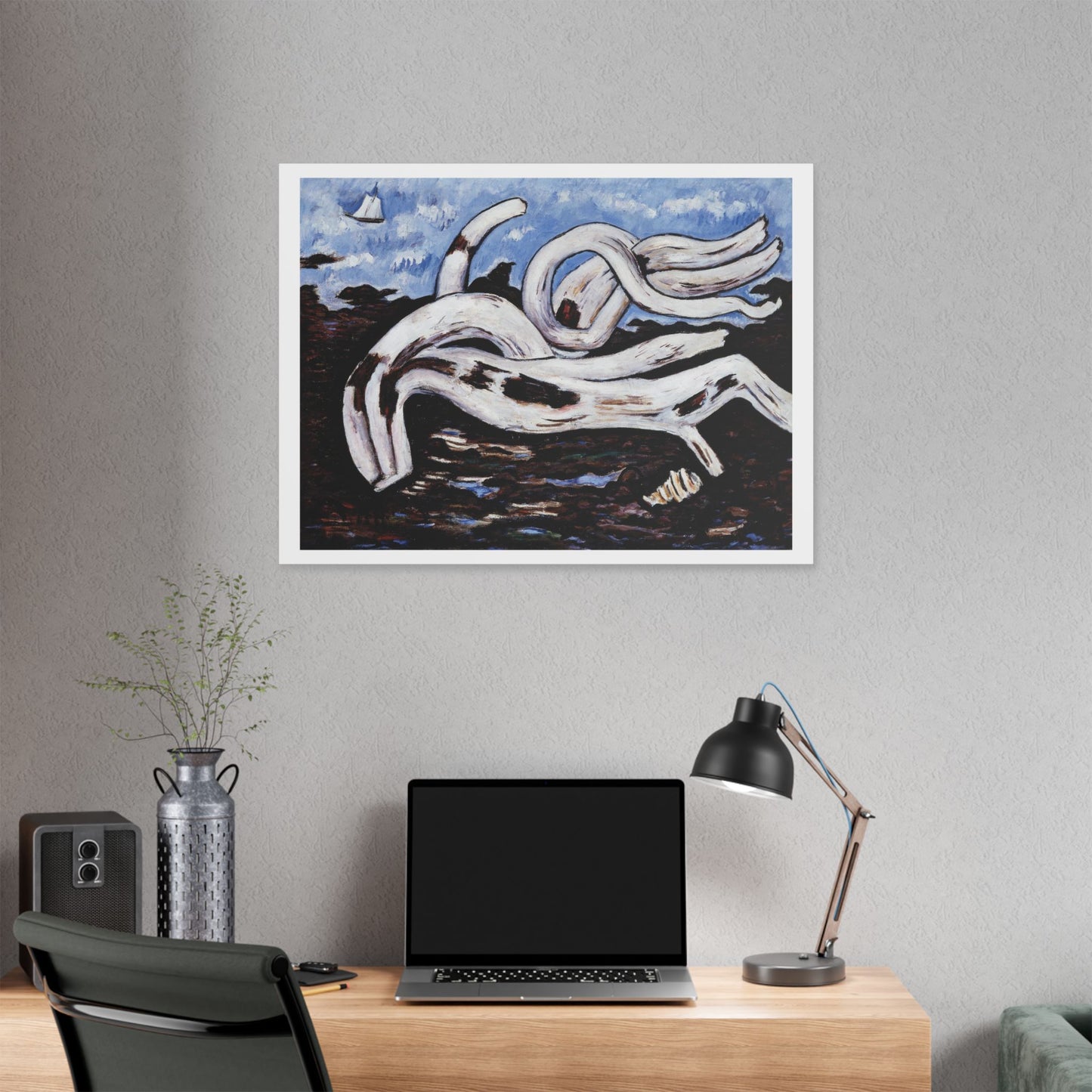 Driftwood on the Bagaduce (1939-1940) by Marsden Hartley, from the Original, Canvas Art Print