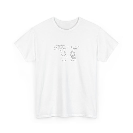 Where Do You Find Happiness? Cartoon Art T-Shirt