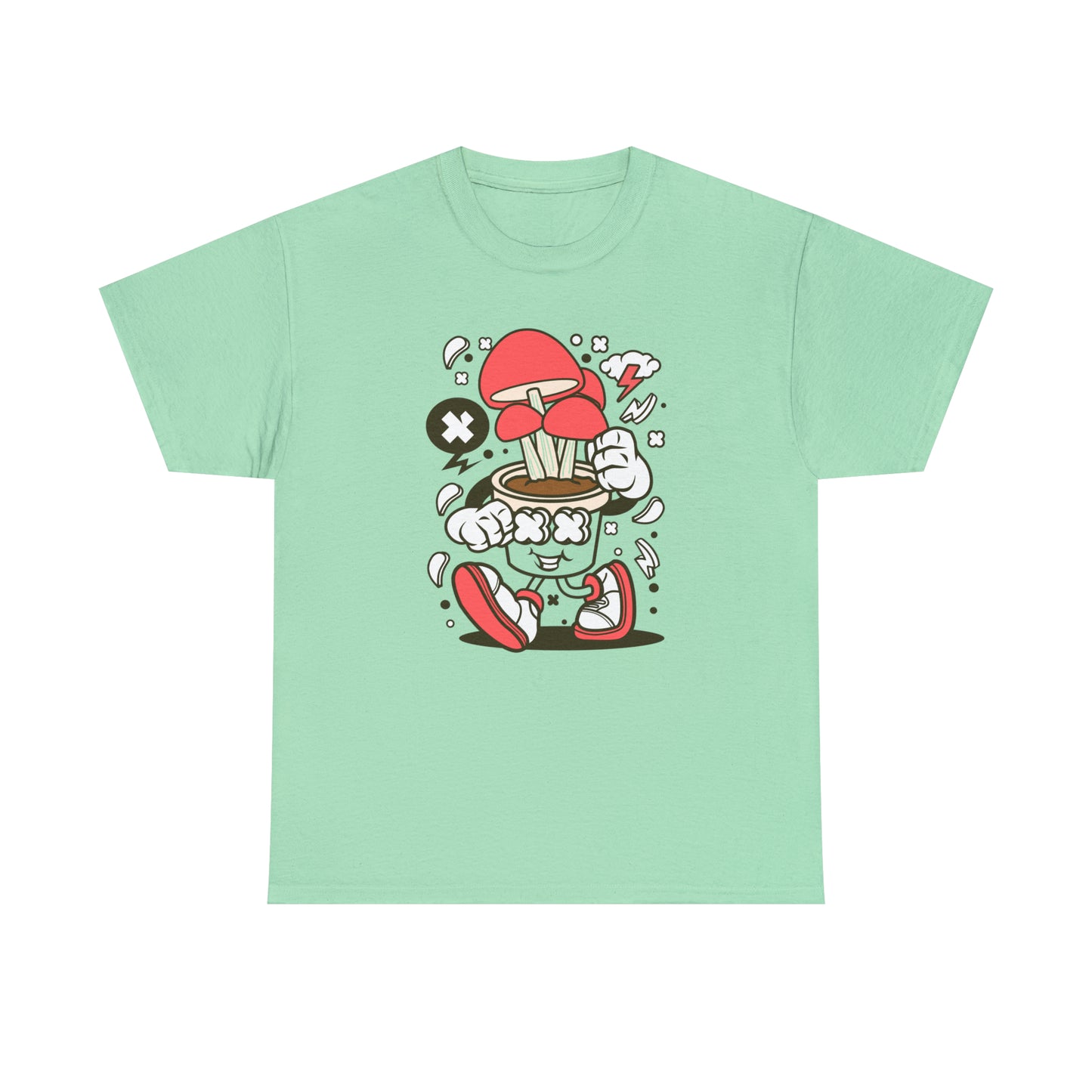 Mushroom Cartoon T-Shirt