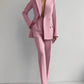 Vireous Women's Classic Trouser Suit, Business Suit, Multi Colours