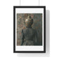 Head Replacement II, Abstract Art 'Designed by AI', Framed Art Print
