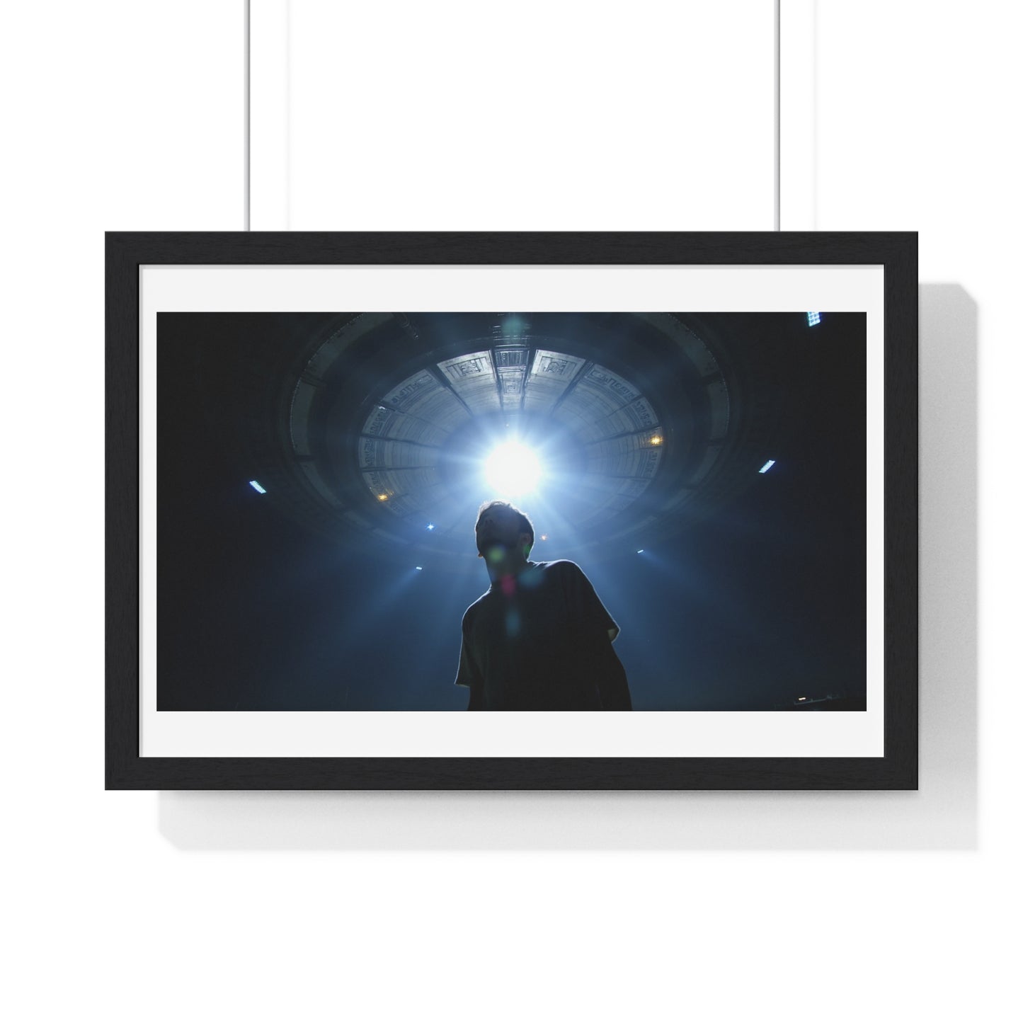 Last Moments Before the Abduction 'Designed by AI' Framed Art Print