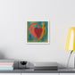 Love and Life in the Art Style of Helen Frankenthaller 'Designed by AI' Canvas Art Print