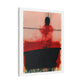 In a Boat, Neo-Surrealism, Art Print on Satin Canvas, Stretched