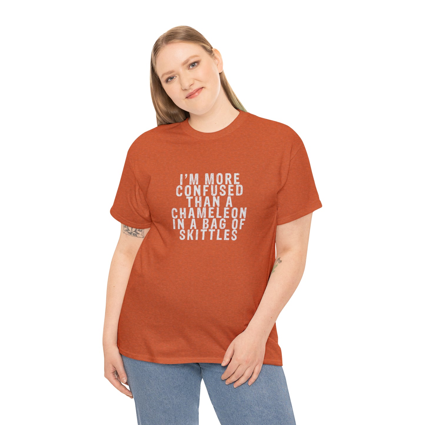 I'm More Confused Than a Chameleon Funny T-Shirt