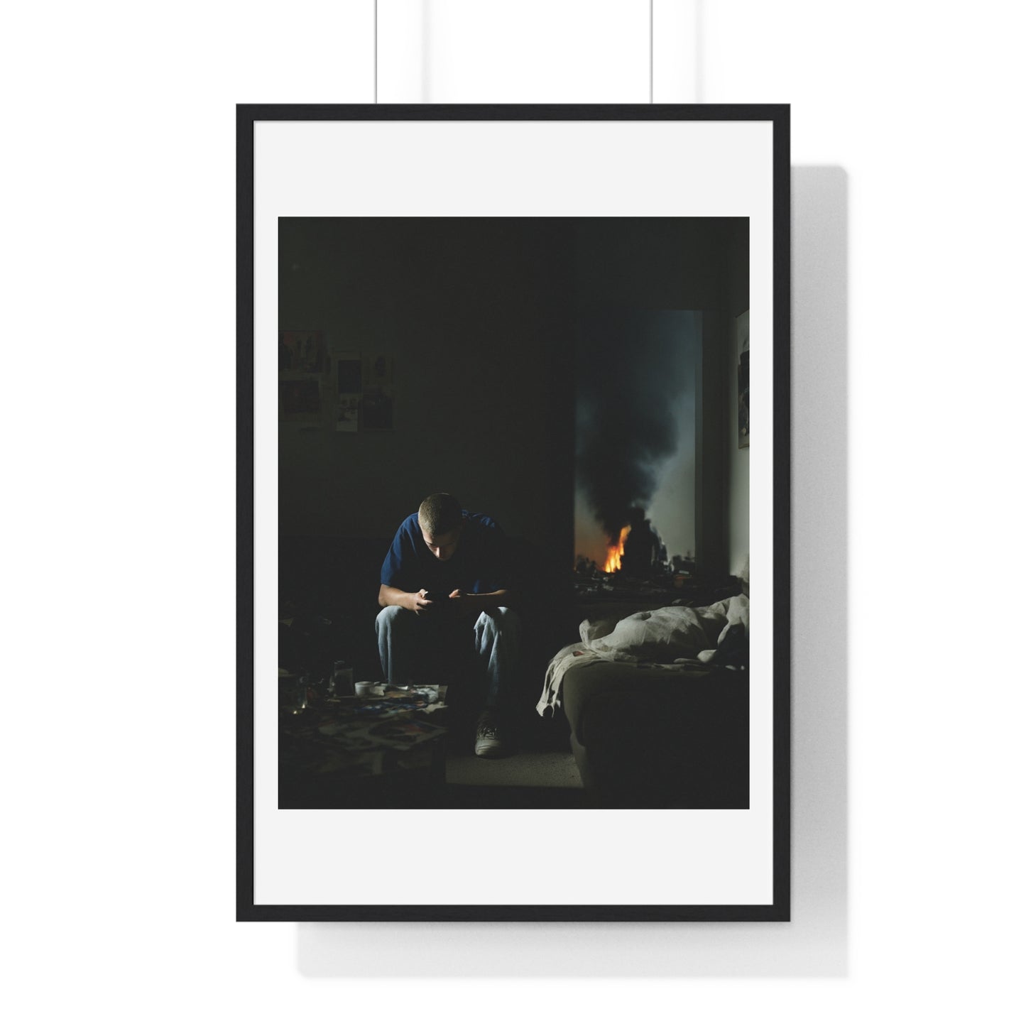 Raw Art II 'Designed by AI' Framed Art Print